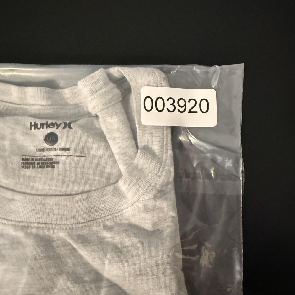 Hurley Shirt Mens Large Gray Surf Sunburst Graphic Tee Tagless Cotton‎ Blend - Picture 13 of 13